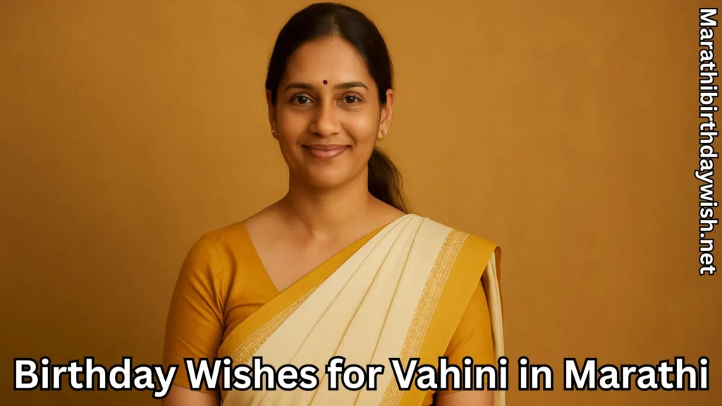 Traditional vahini in mustard saree, clean studio portrait