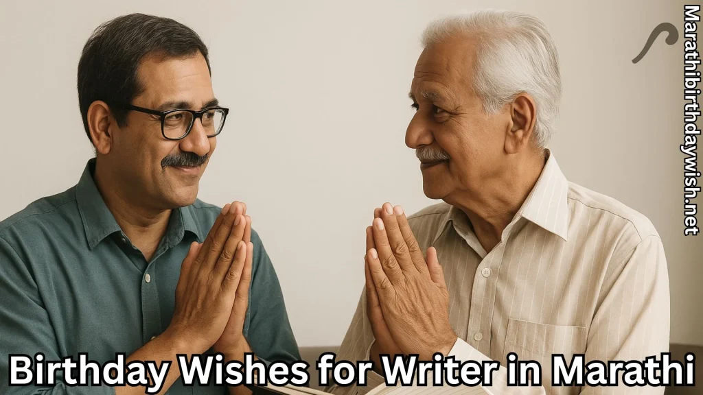 Two men greeting with namaste