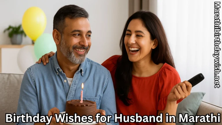 Wife laughing with husband holding birthday cake and candle