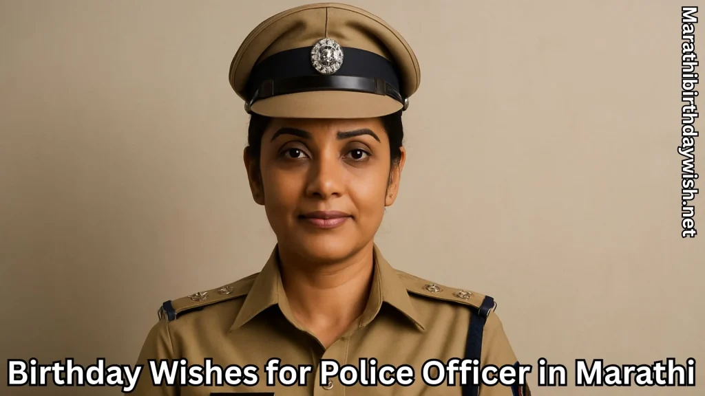 Woman police officer portrait in khaki uniform on beige background